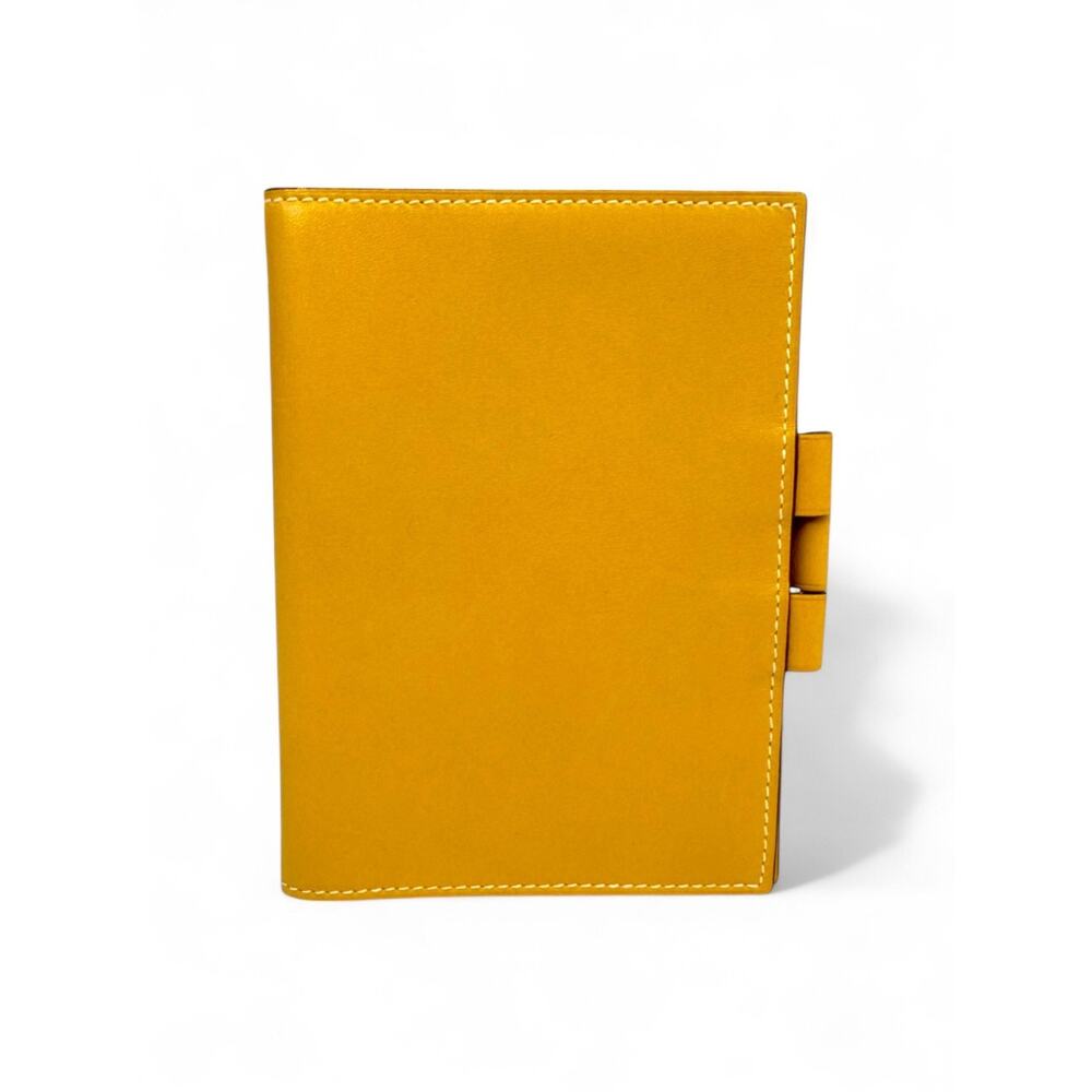 Hermès Vintage Courchevel Simple Agenda Cover